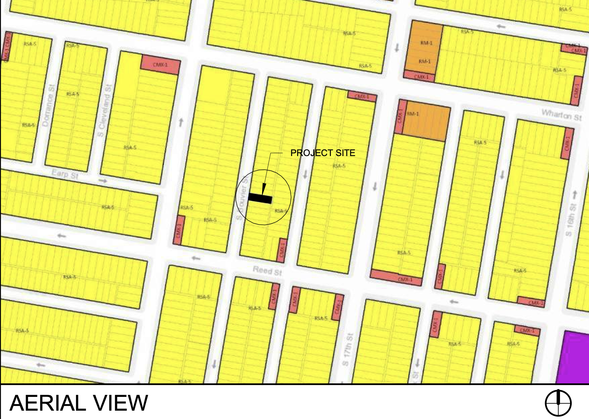 1337 South Bouvier Street Location