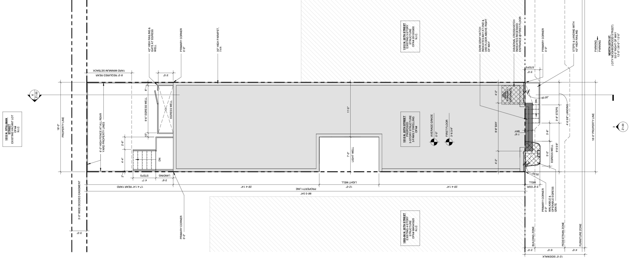 1510 North 25th Street Plan