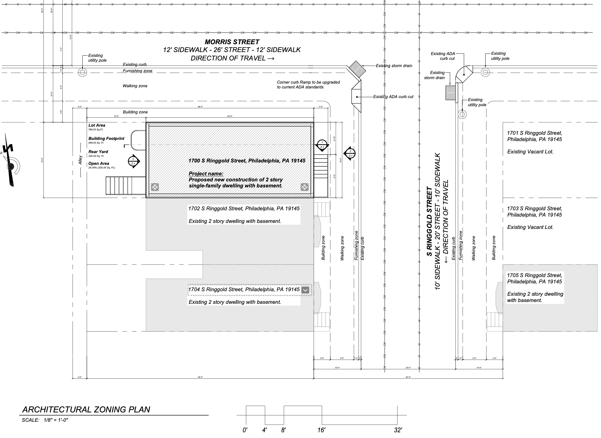1700 South Ringgold Street Plan