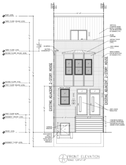 2133 Mifflin Street Front Elevation