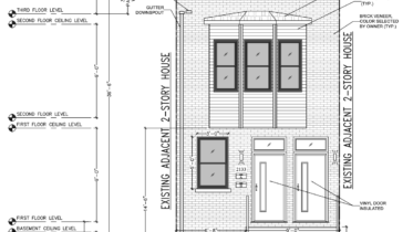 2133 Mifflin Street Front Elevation