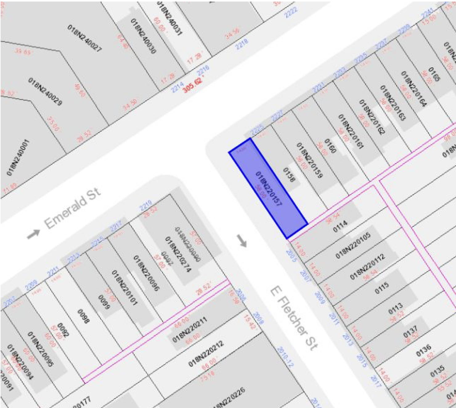 2223 Emerald Street Site