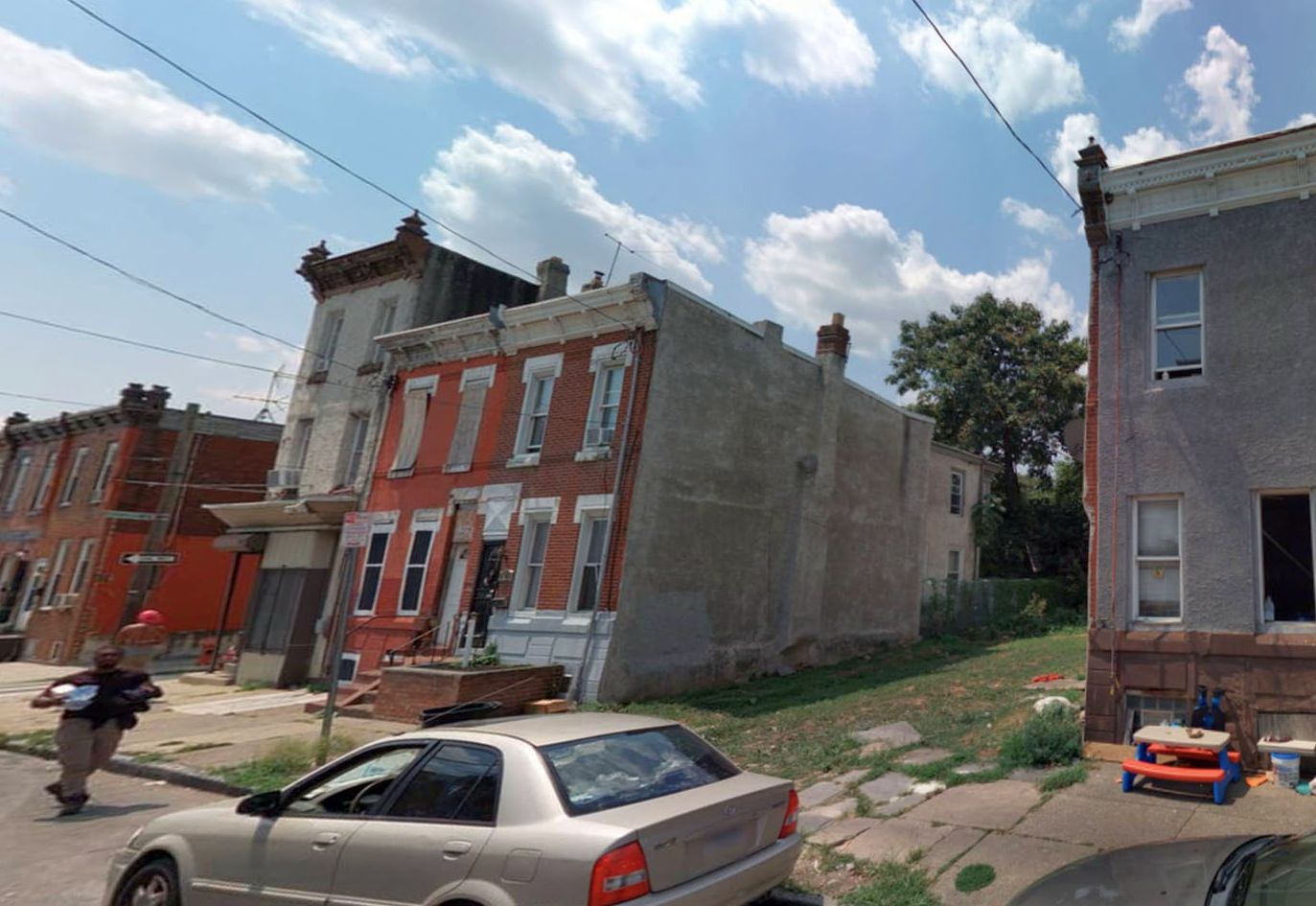 2554 North 12th Street. Site conditions prior to redevelopment. Credit: KCA Design Associates via the Planning Department of the City of Philadelphia