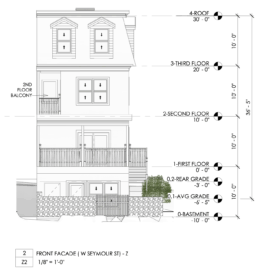 45 West Seymour Street Front Facade