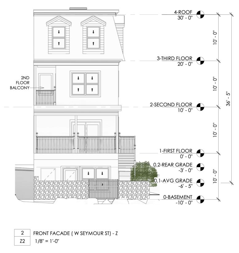 45 West Seymour Street Front Facade