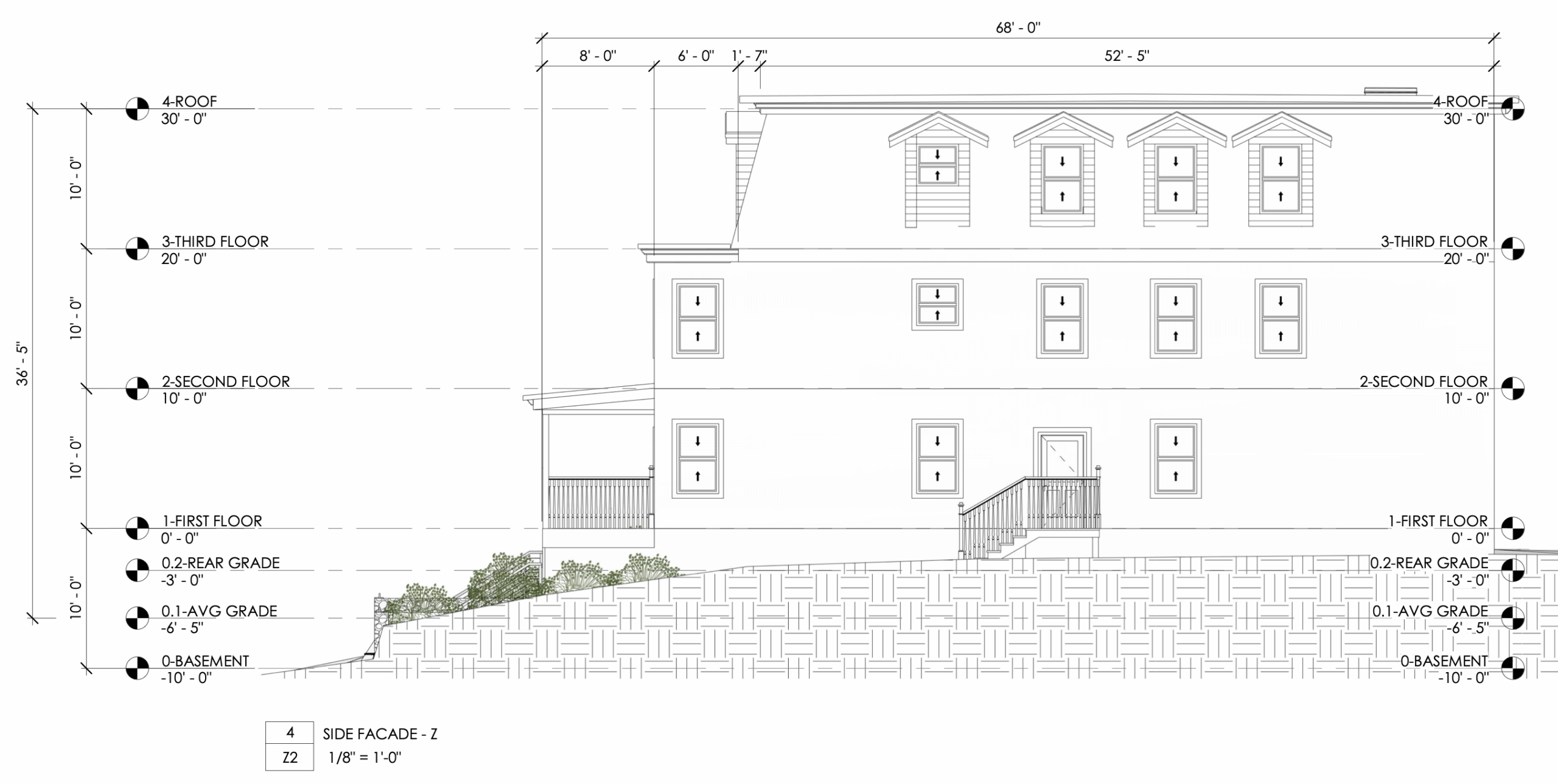 45 West Seymour Street Side Facade