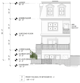 47 West Seymour Street Front Facade