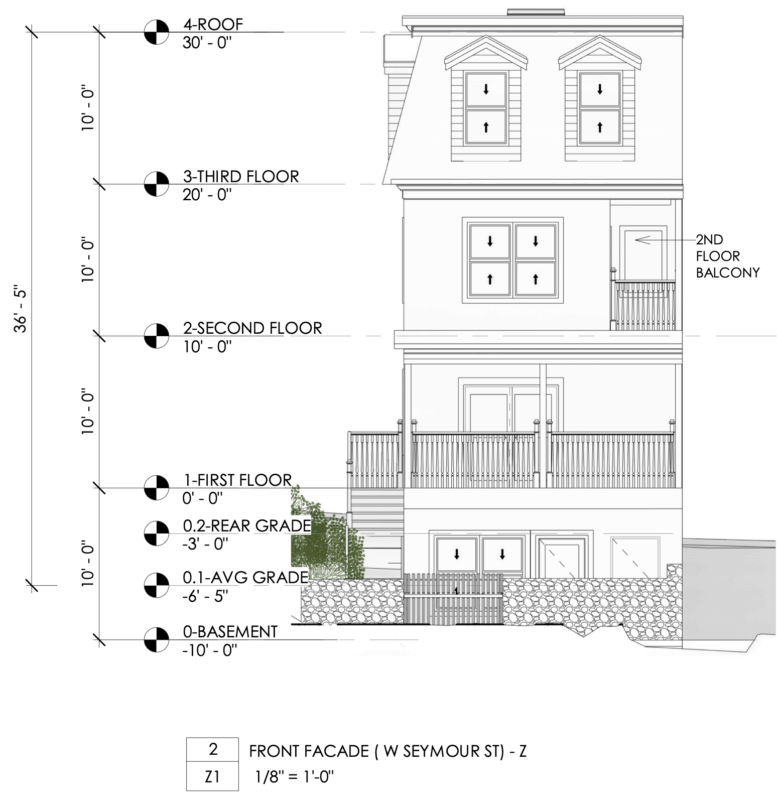 47 West Seymour Street Front Facade
