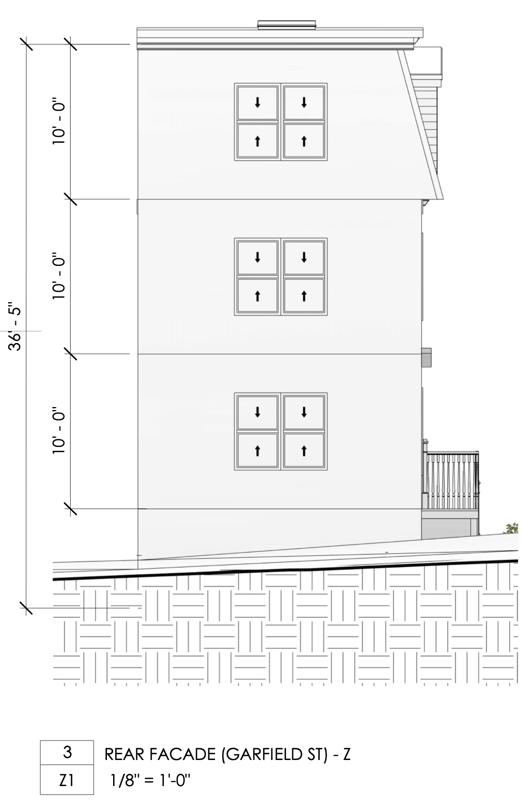 47 West Seymour Street Rear Facade