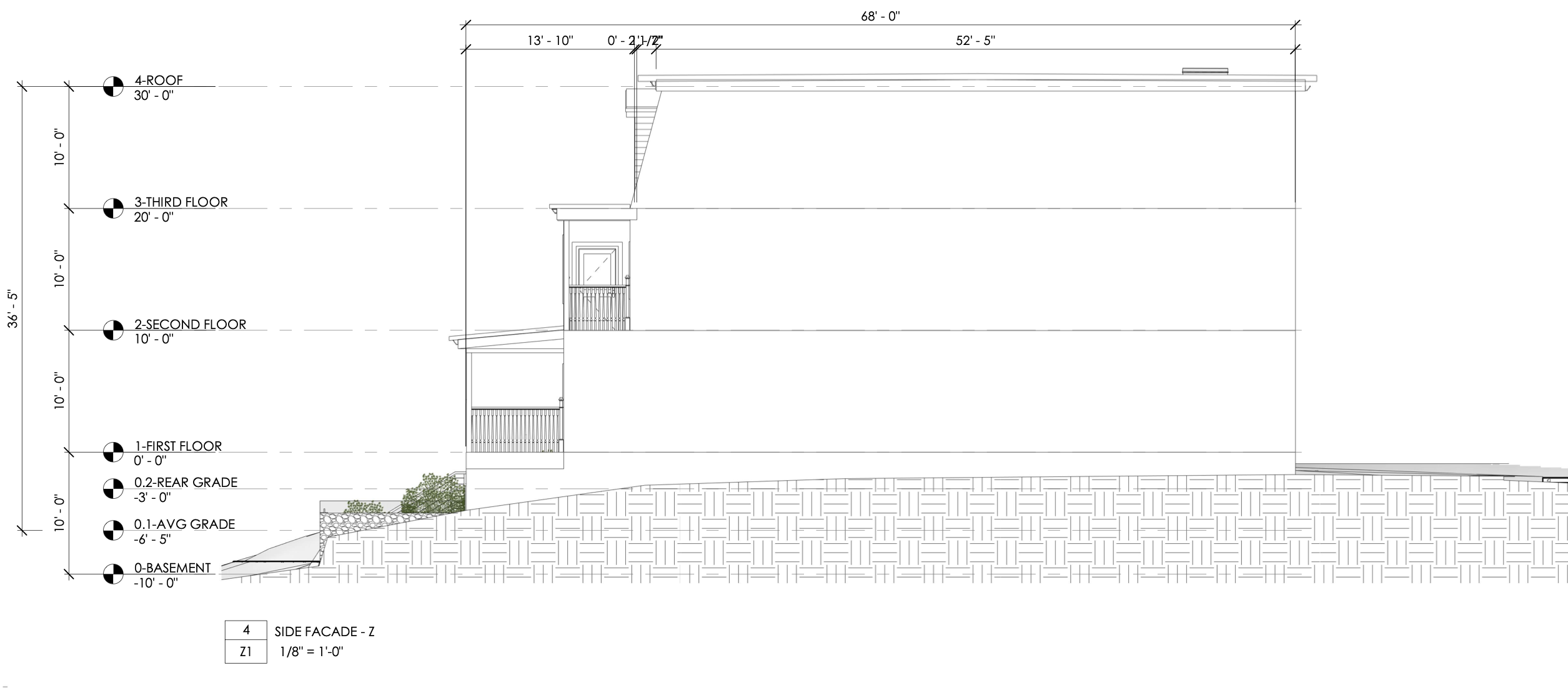 47 West Seymour Street Side Facade