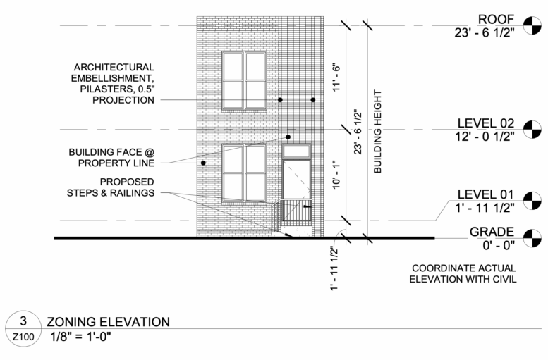 5619 Heiskell Street Elevation