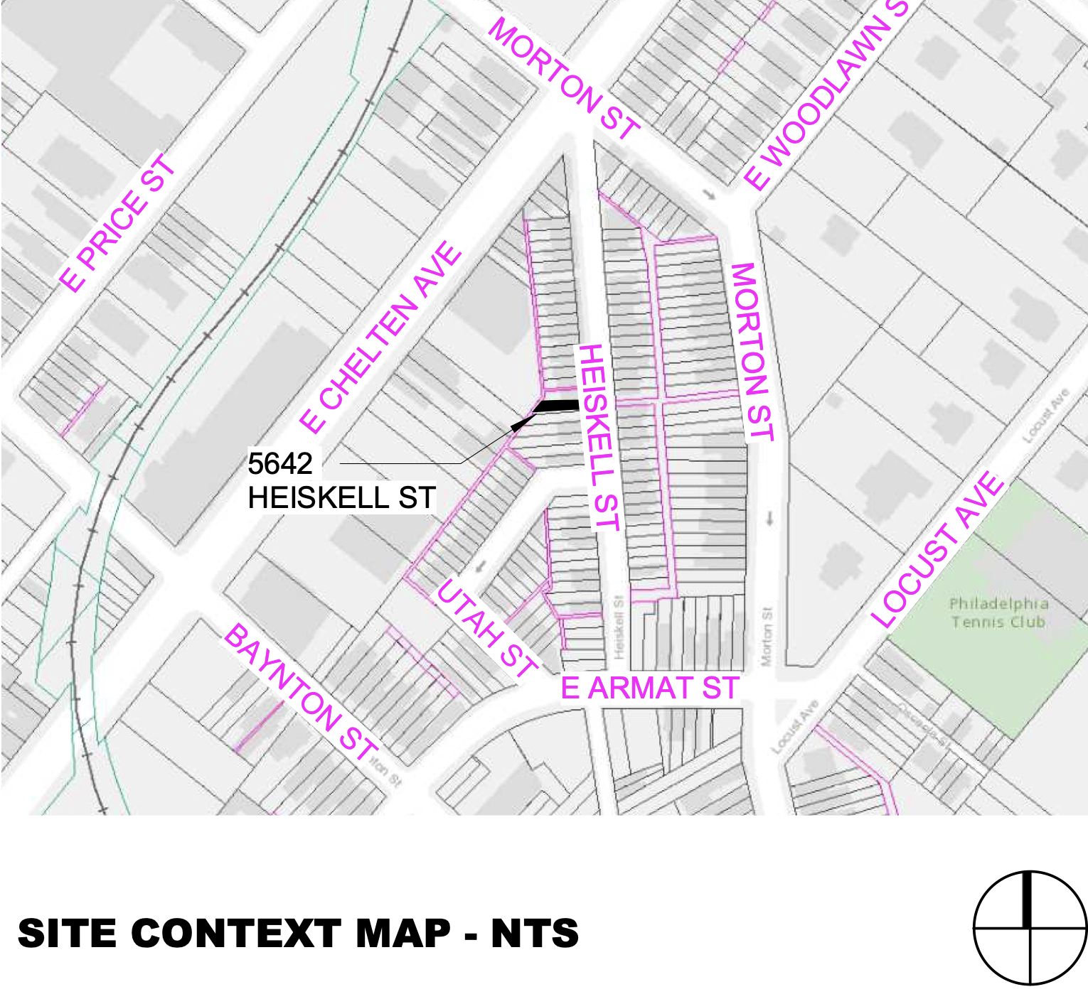5642 Heiskell Street Map