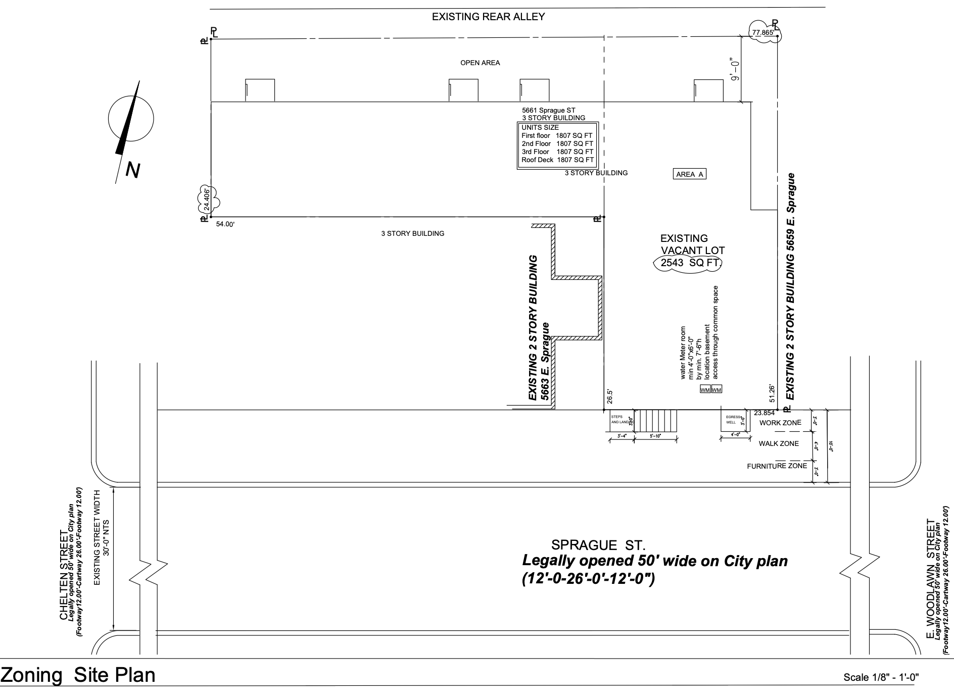 5661 Sprague Street Plan