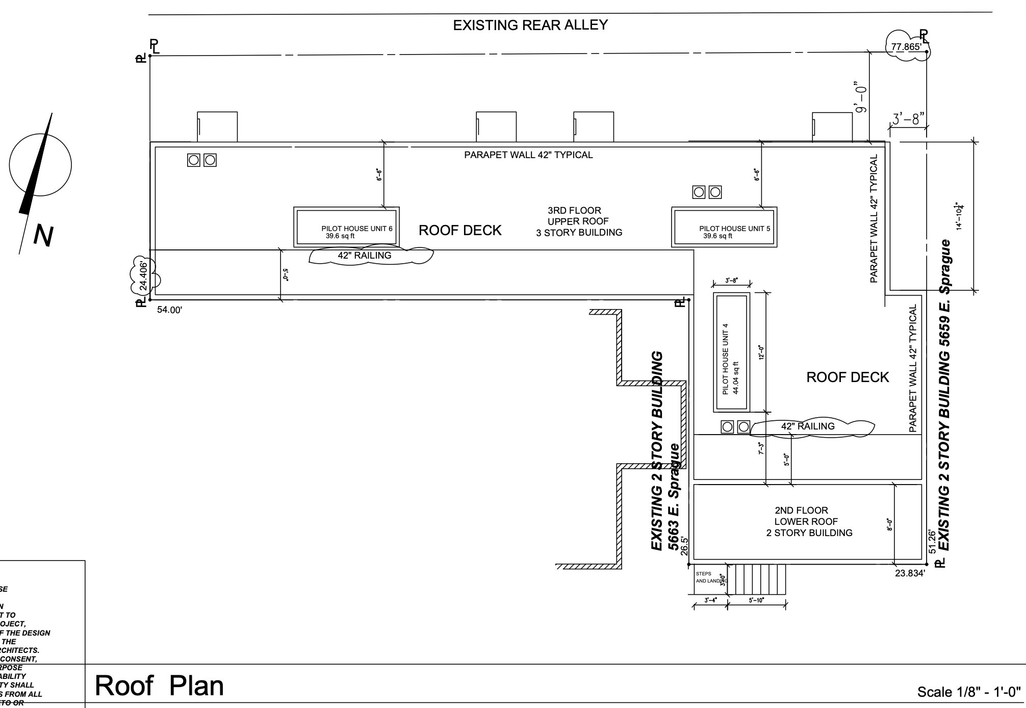 5661 Sprague Street Roof Plan