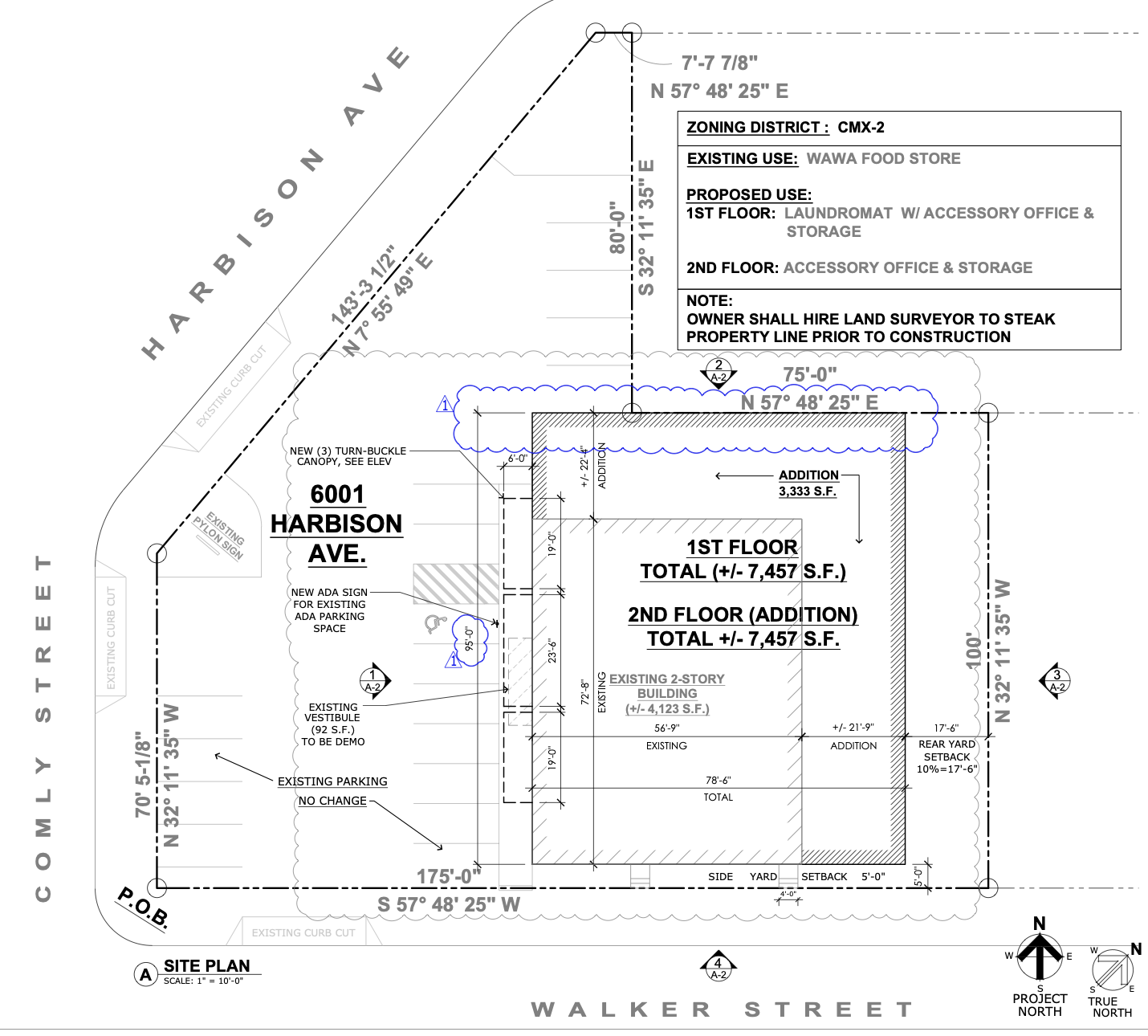 6001 Harbison Avenue Site Plan