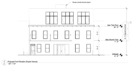 624 Snyder Avenue Proposed Elevation