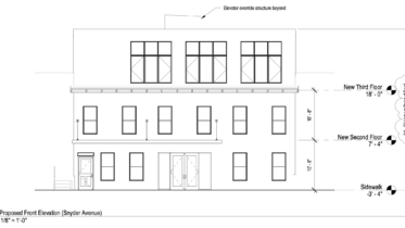 624 Snyder Avenue Proposed Elevation