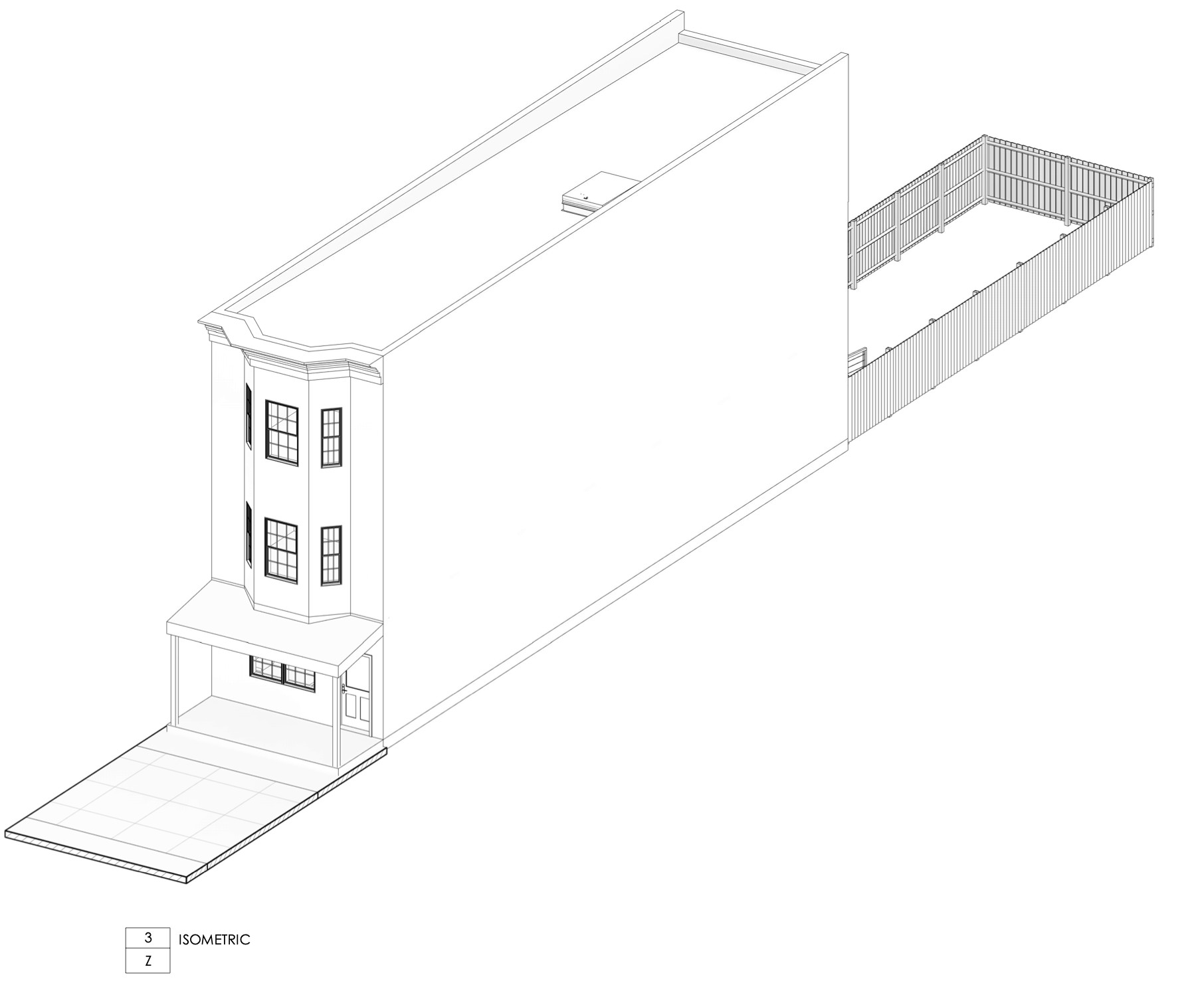 840 East Chelten Avenue Isometric