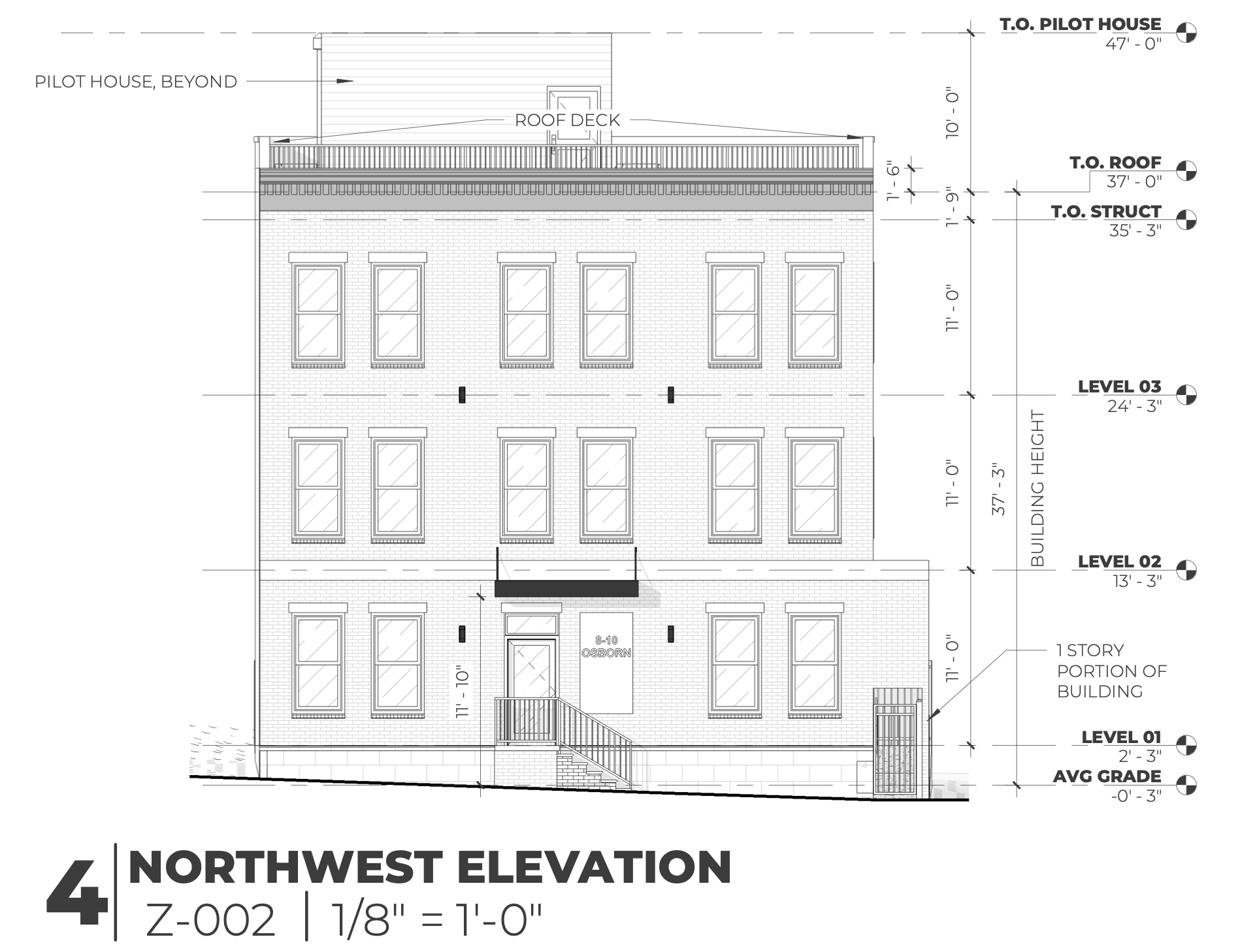 10 Osborn Street Northwest Elevation