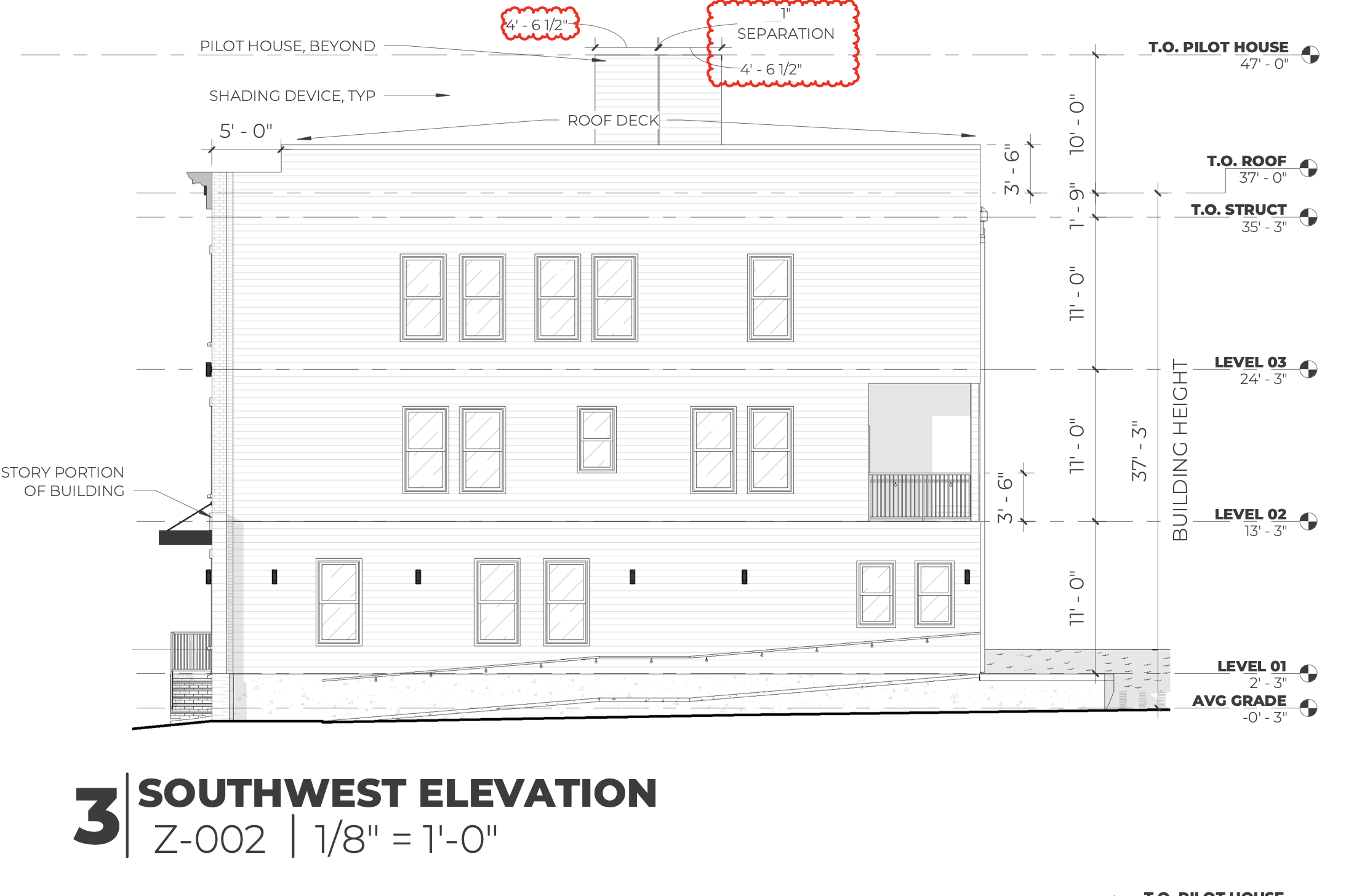 10 Osborn Street Southwest Elevation