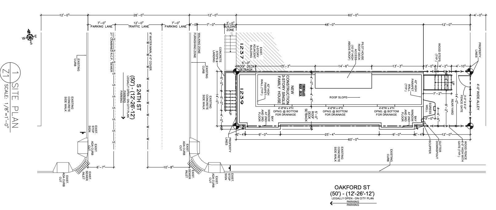 1239 South 24th Street Plan
