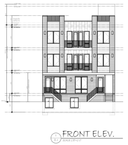 1641 Germantown Avenue Front Elevation
