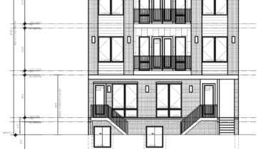 1641 Germantown Avenue Front Elevation