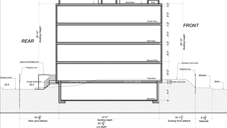 2643 Emily Street Section-Elevation