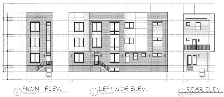 2722 North 12th Street Elevations