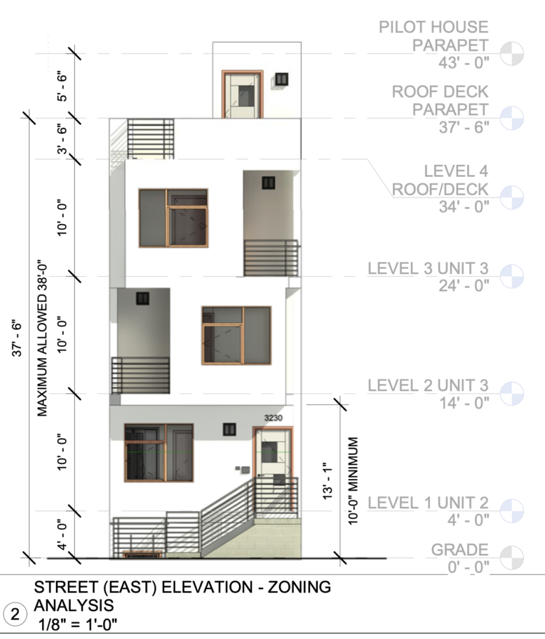 3230 North 15th Street East Elevation