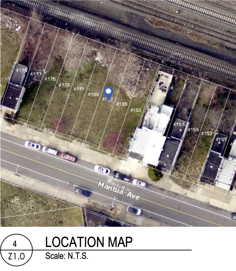 4167 Mantua Avenue Location