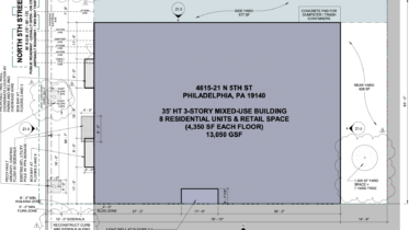 4615-21 North 5th Street Plan