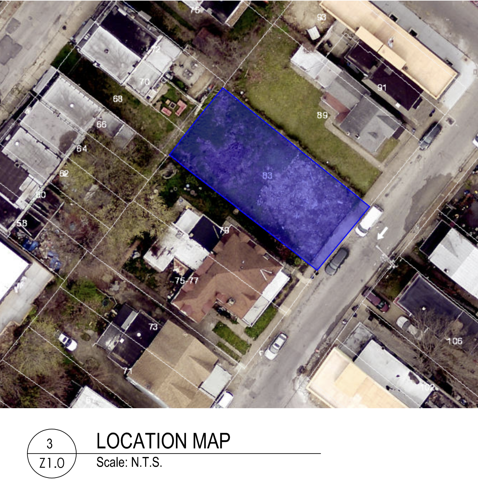 87 Herman Street Location Map