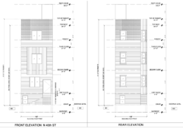 883 North 45th Street Elevations