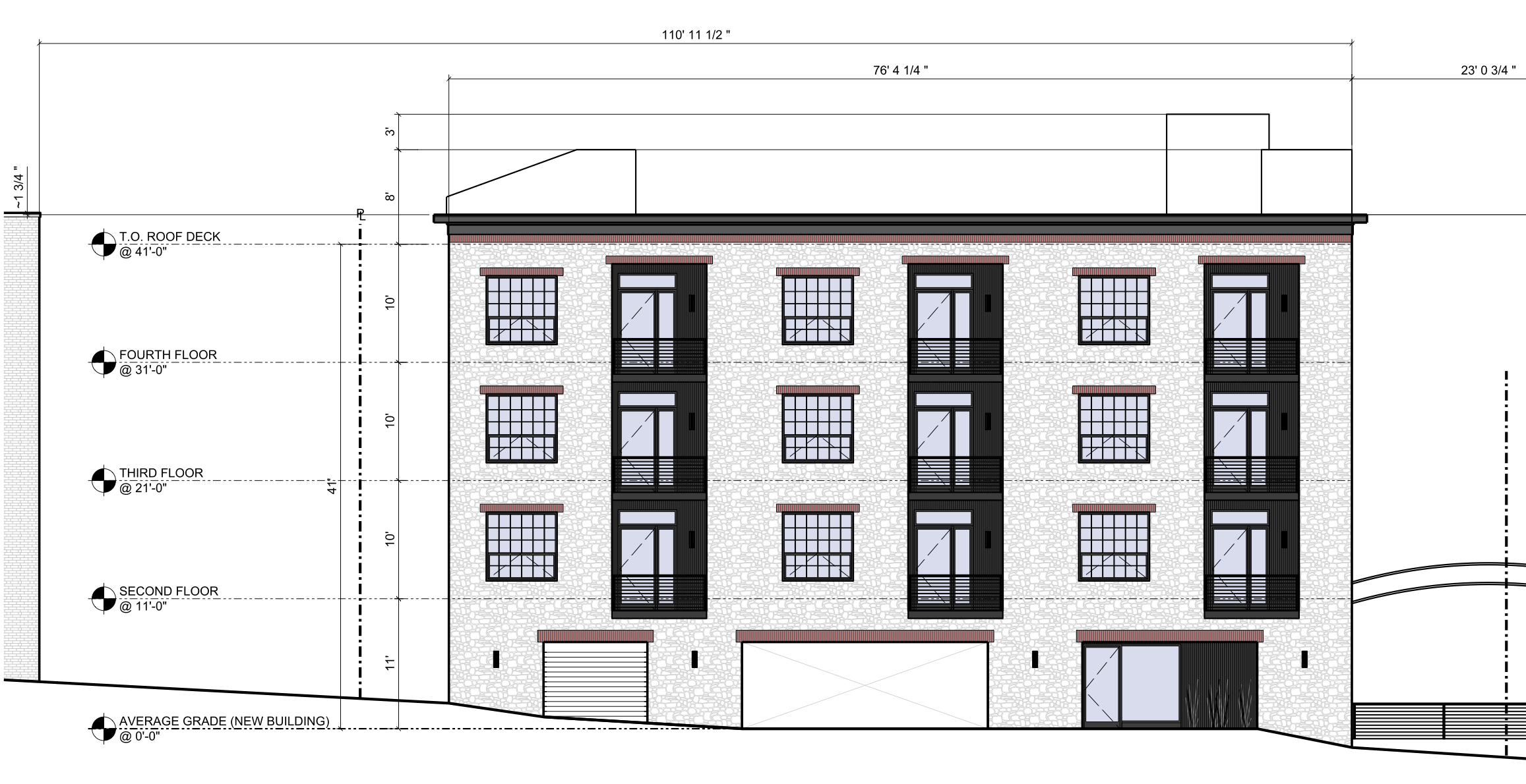 Rendering of 203 Leverington Ave — Permits Issued For 27-Unit Building At 203 Leverington Avenue In Manayunk