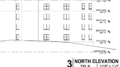 229 West Upsal Street North Elevation