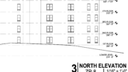 229 West Upsal Street North Elevation