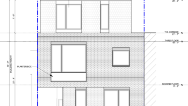 2313 Green Street Elevation