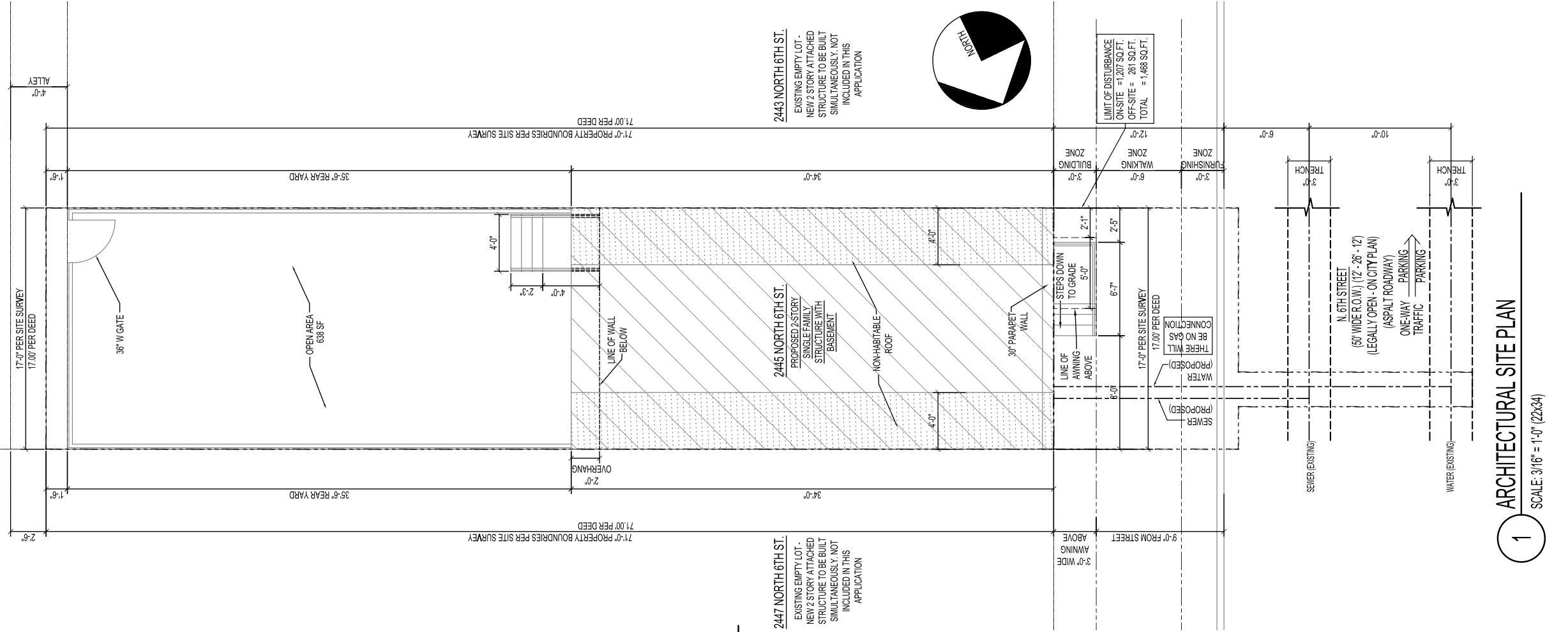 2445 North 6th Street Plan