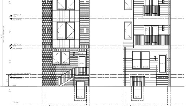 3028 Diamond Street Elevations
