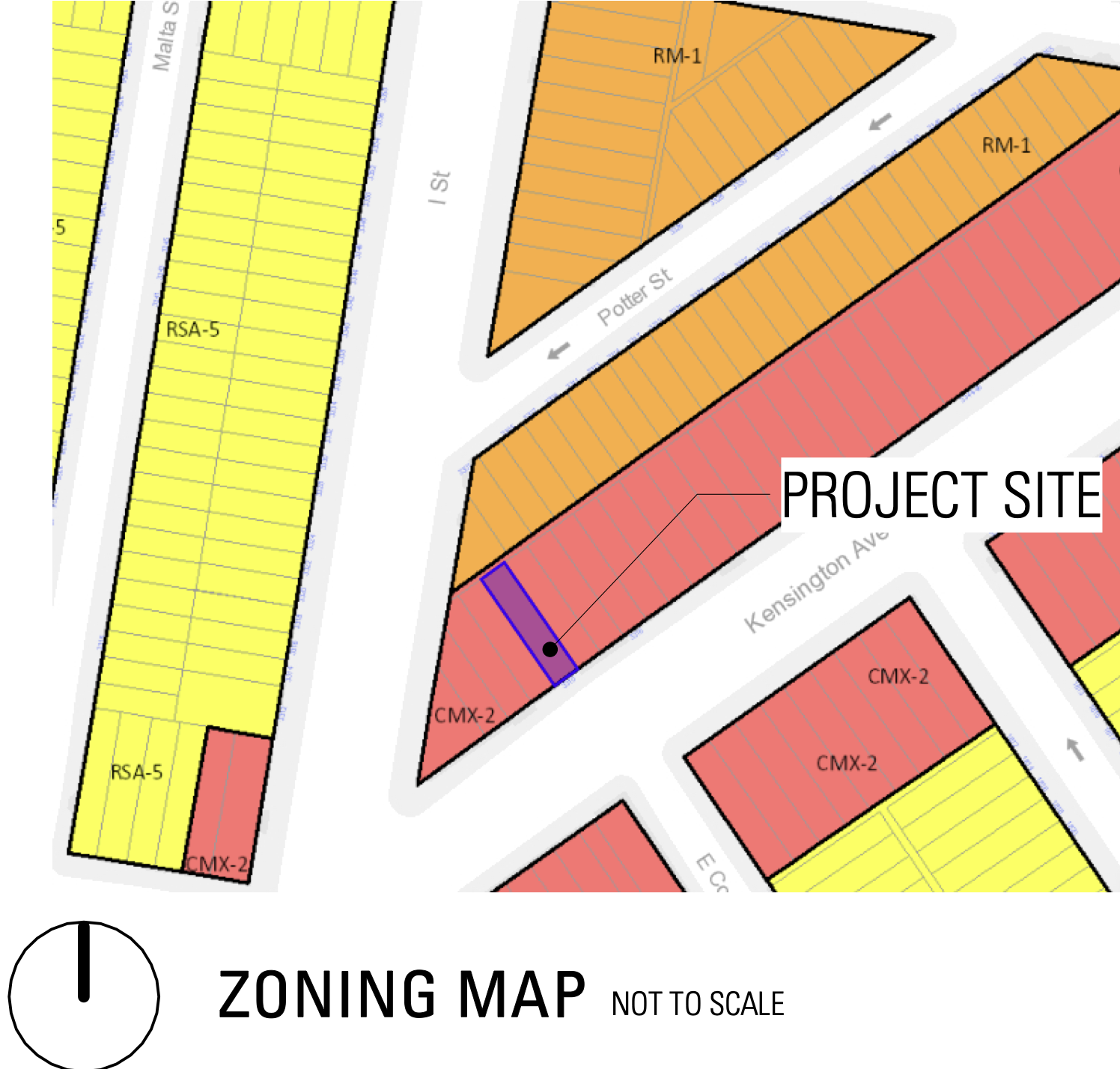 3310 Kensington Avenue Location Map