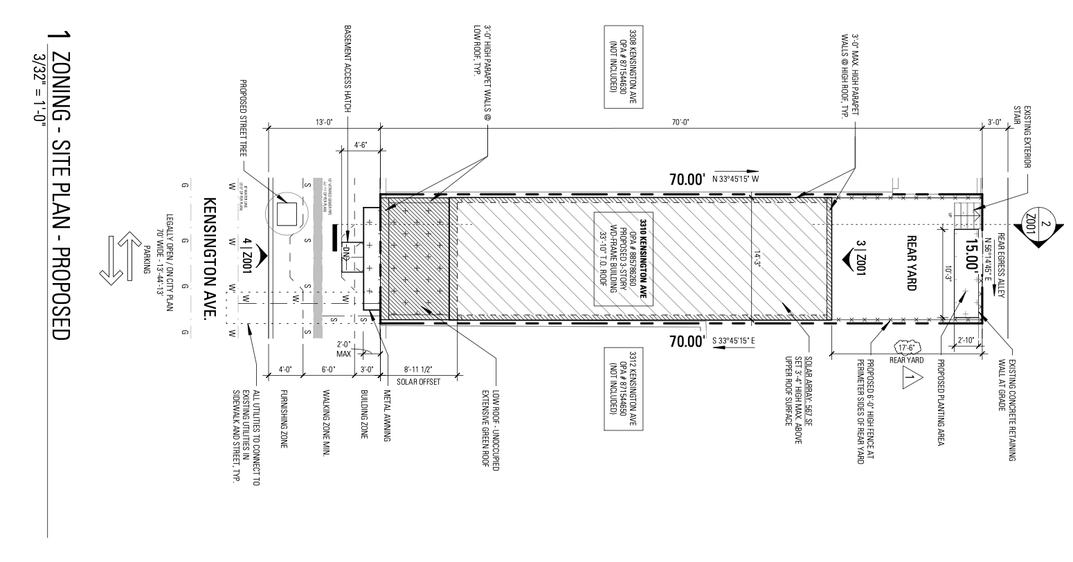 3310 Kensington Avenue Plan
