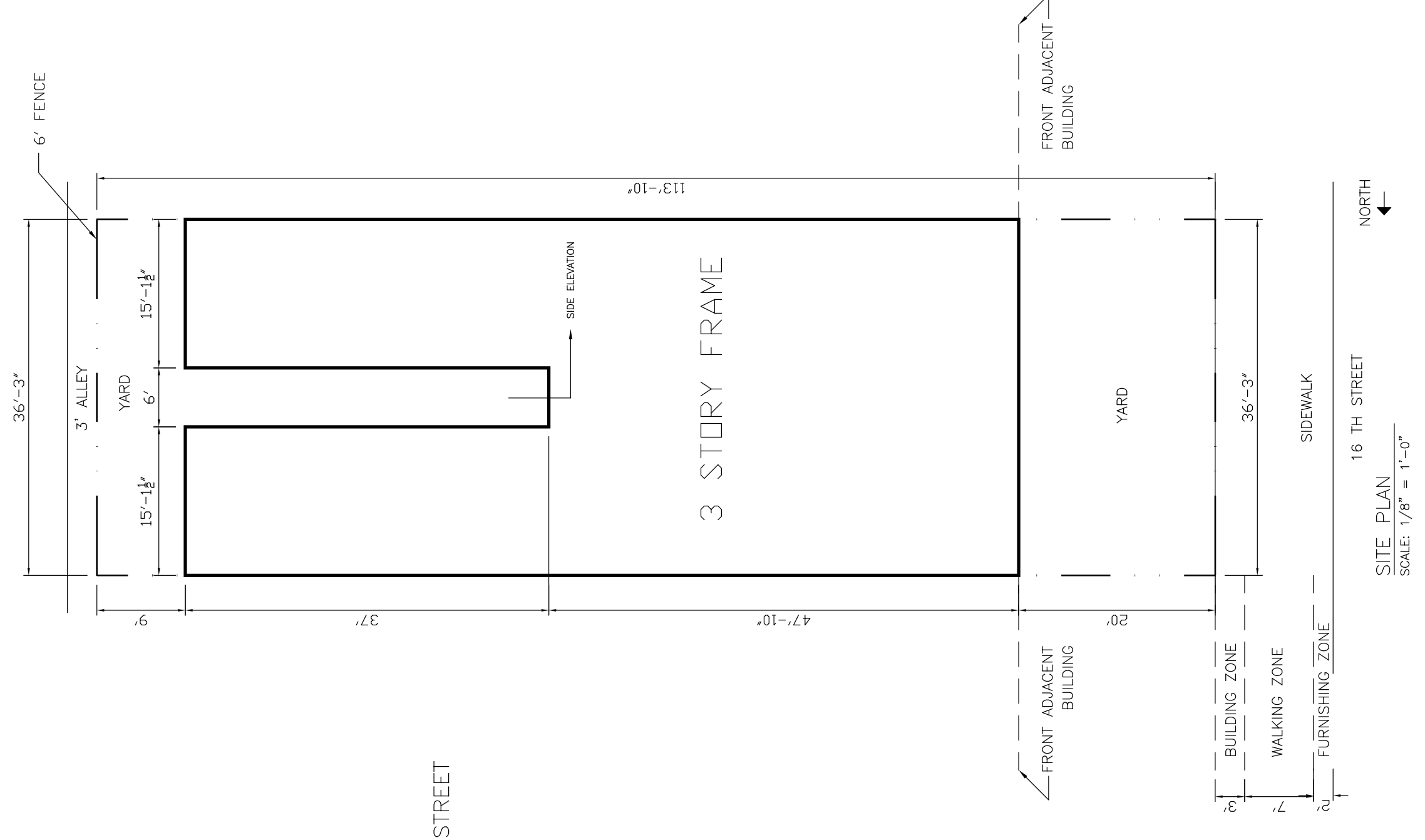 3533 North 16th Street Plan