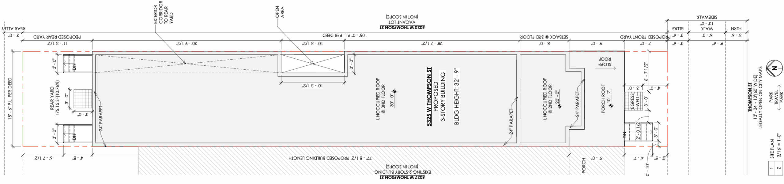 5325 West Thompson Street Plan