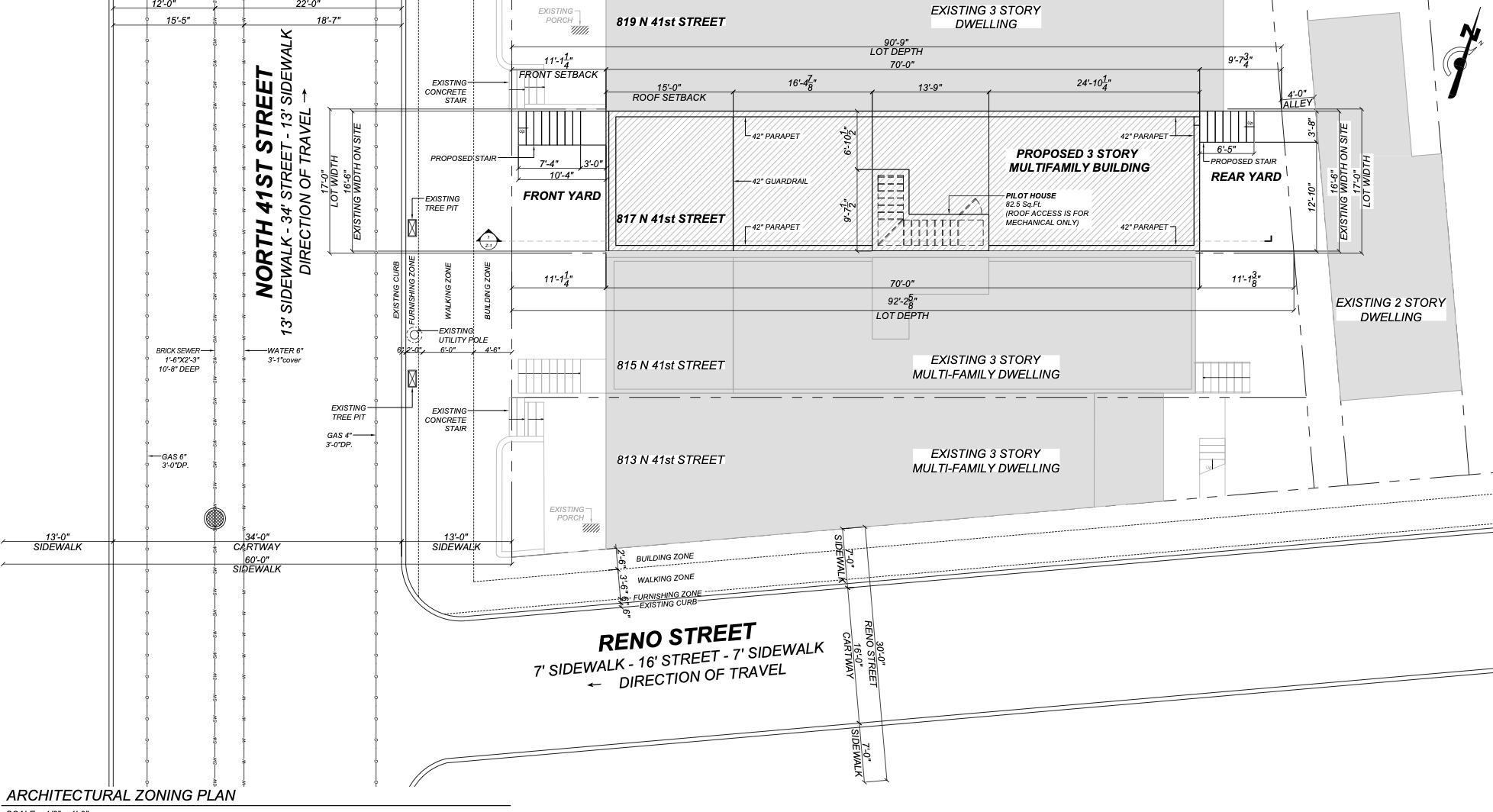 817 North 41st Street Plan