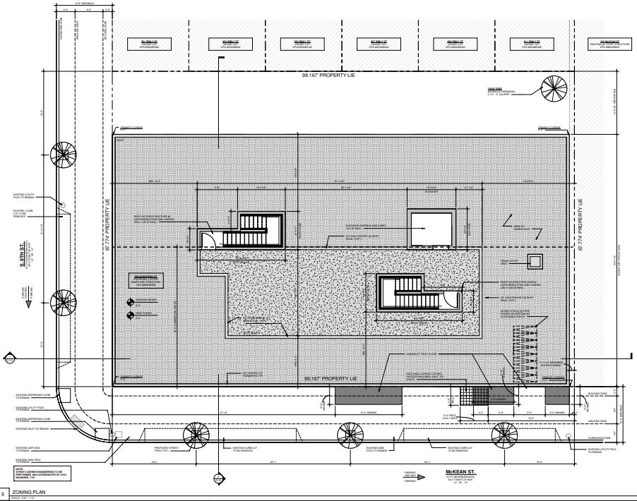 900-08 McKean Street Plan