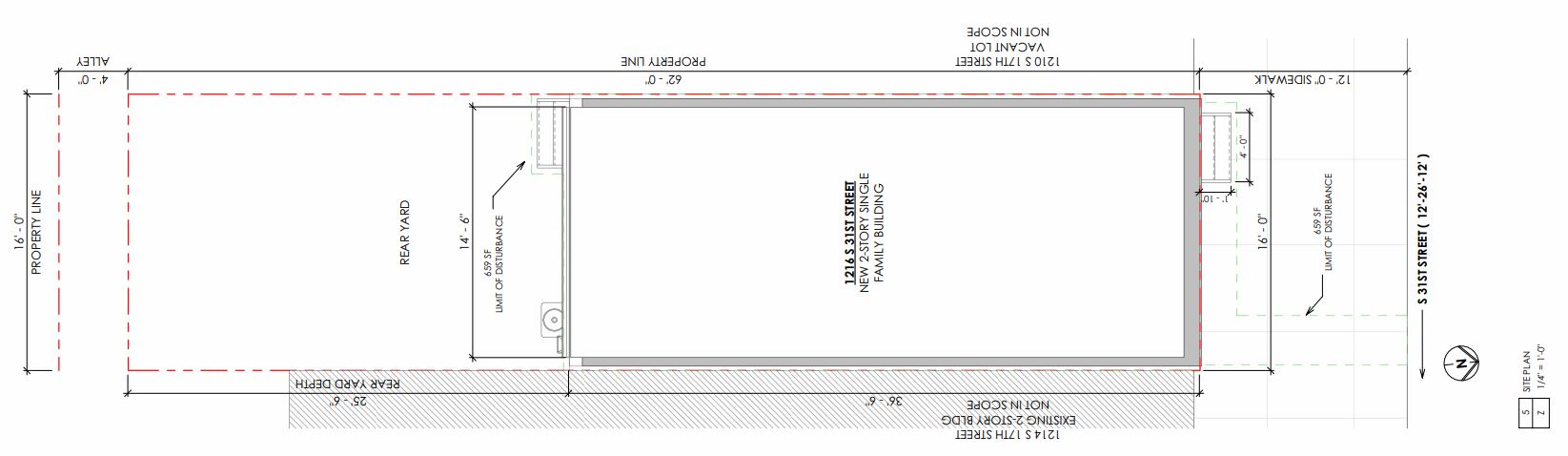 1216 South 31st Street Plan