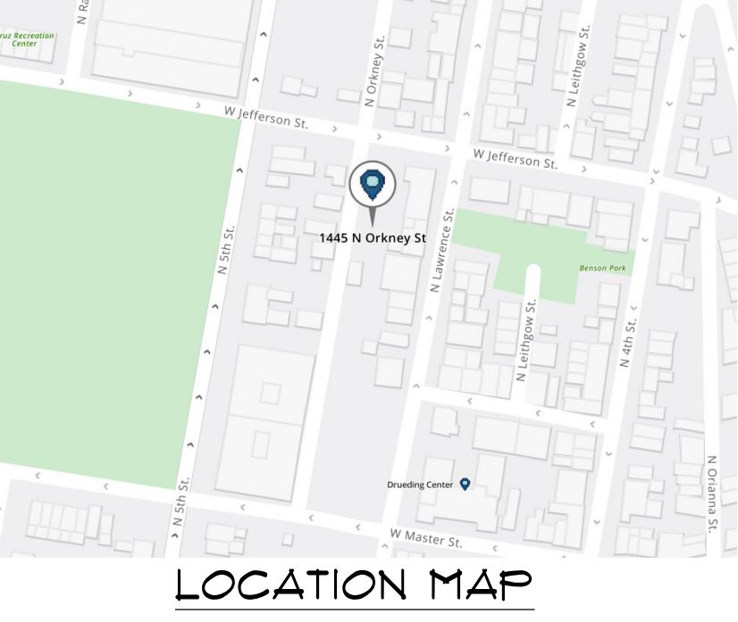 1445 Ornery Street Location Map
