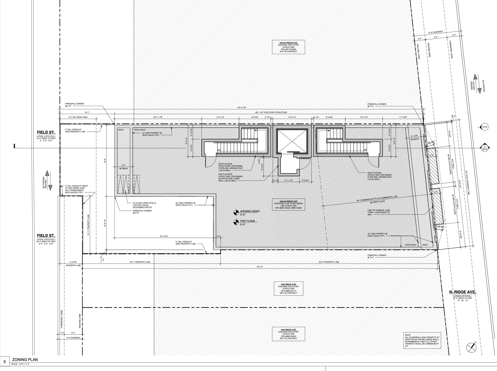 1638 Ridge Avenue Plan