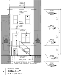 2229 Latona Street Front Elevation